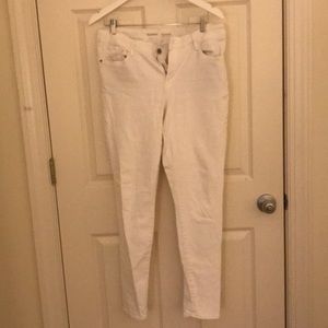 White jeans. Size 12